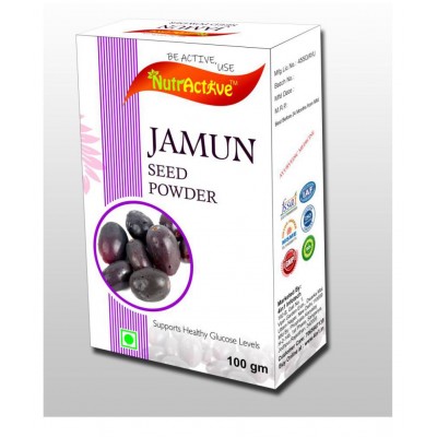 NutrActive Jambu Beej Jamun Powder Powder 100 gm Pack Of 5