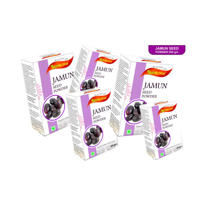 NutrActive Jambu Beej Jamun Powder Powder 100 gm Pack Of 5