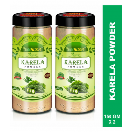 NutrActive Karela For Healthy Liver Powder 300 gm Pack Of 2