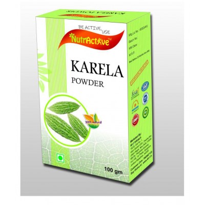 NutrActive Karela Powder Powder 100 gm Pack Of 4