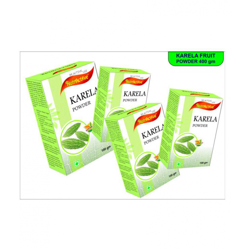NutrActive Karela Powder Powder 100 gm Pack Of 4 NutrActive Karela Powder Powder 100 gm Pack Of 4