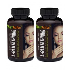 NutrActive L-Glutathione (90 Veg Capsule) Capsule 2000 mg Pack Of 2 NutrActive L-Glutathione (90 Veg Capsule) Capsule 2000 mg Pack Of 2