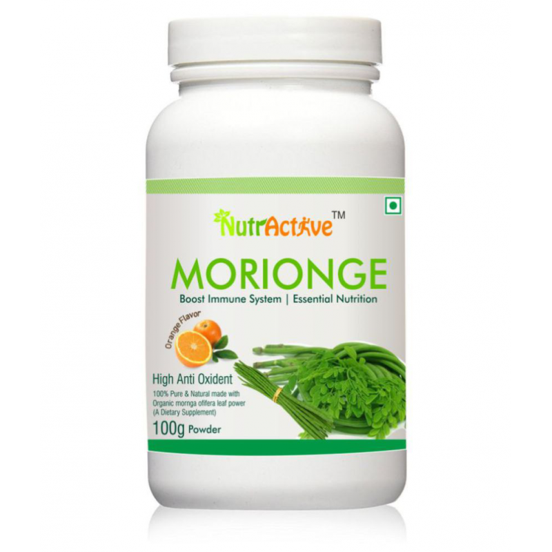 NutrActive Moringa Olifera Leaf Powder 100 gm