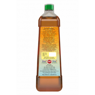 NutrActive Natural Apple Cider Vinegar with Mother of Vinegar 750 ml Unflavoured Single Pack