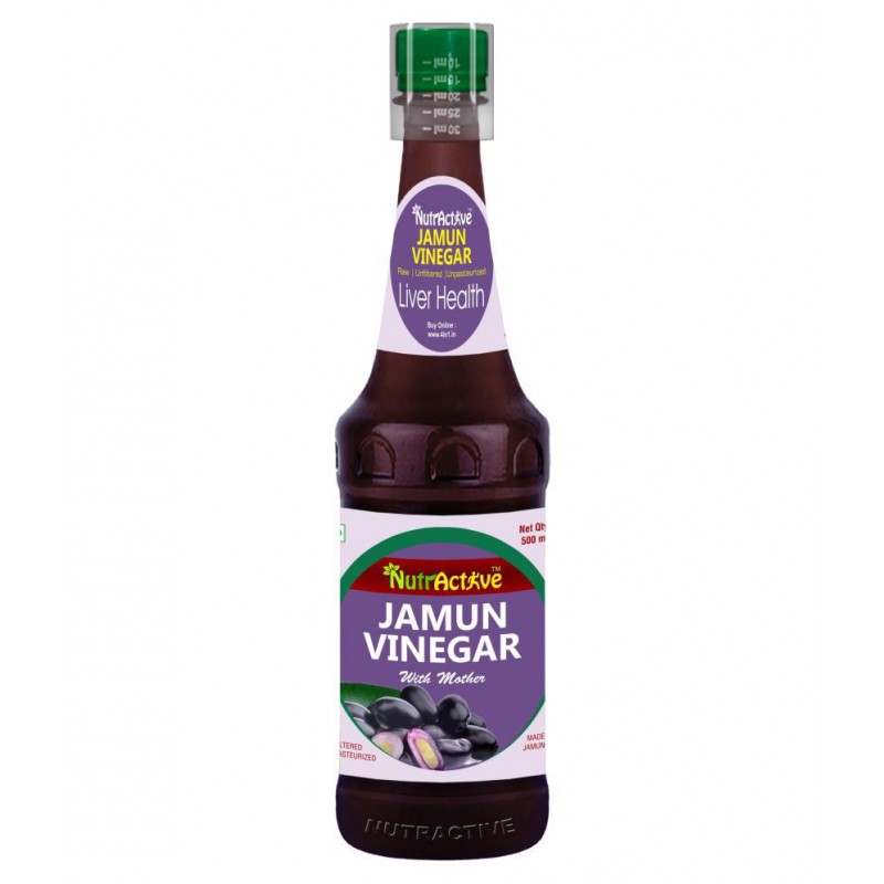NutrActive Nutractive Jamun Naturally Fermented 500 ml Fruit Single Pack