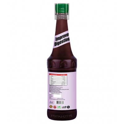 NutrActive Raw & Unfiltered Jamun Cider Vinegar with Mother of Vinegar 500 ml Unflavoured