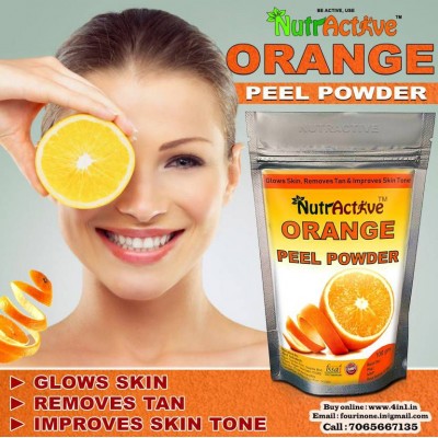 NutrActive Rose Petals and Orange Peel Powder 200 gm Pack Of 2