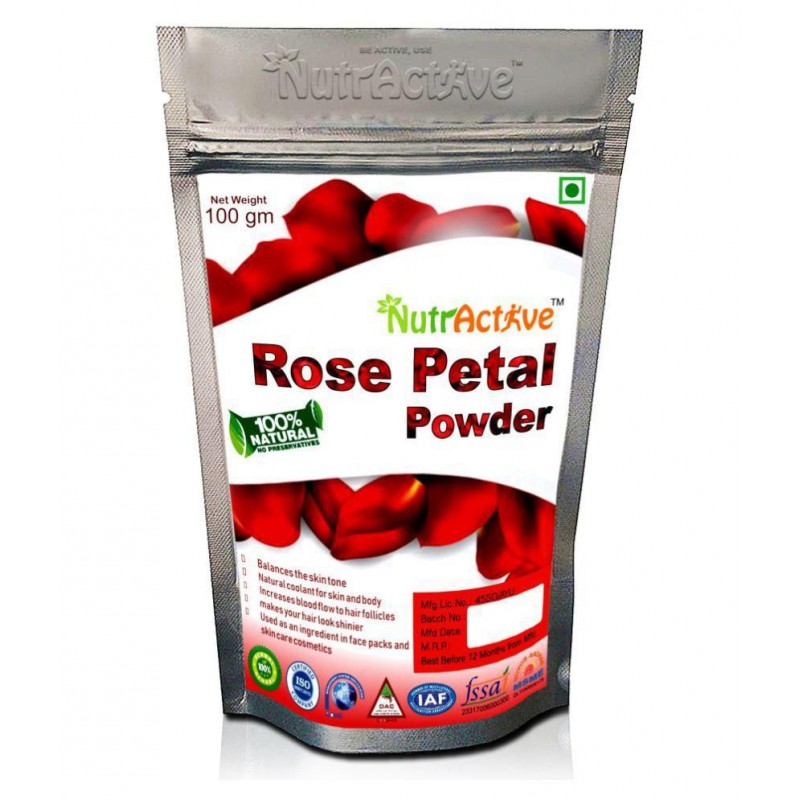 NutrActive Rose petals Powder 100 gm