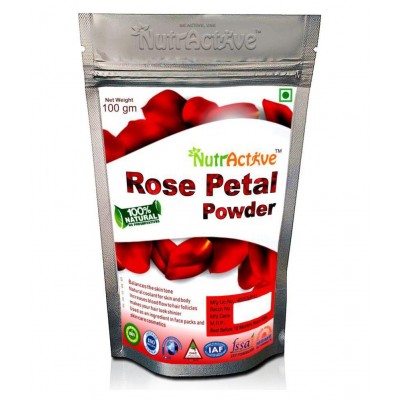 NutrActive Rose petals Powder 200 gm