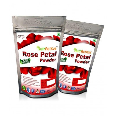NutrActive Rose petals Powder 200 gm