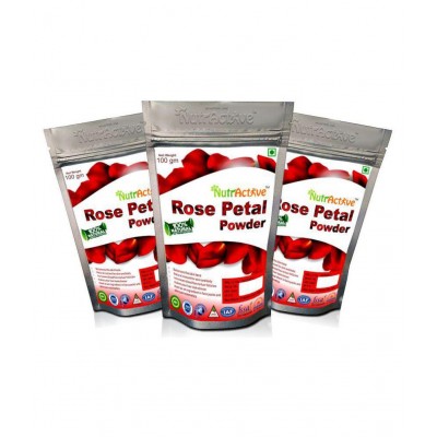 NutrActive Rose petals Powder 300 gm