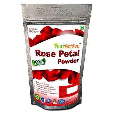 NutrActive Rose petals Powder 400 gm
