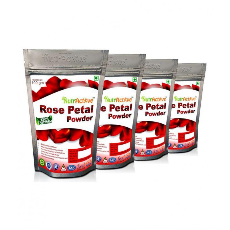 NutrActive Rose petals Powder 400 gm