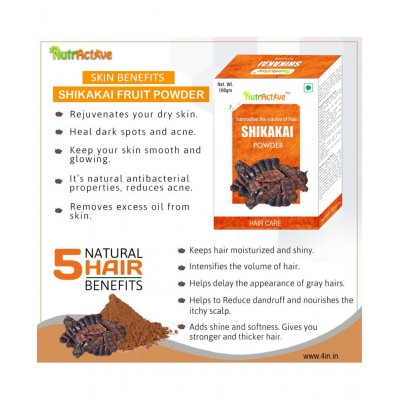 NutrActive Shikakai Powder 100 gm Pack Of 4