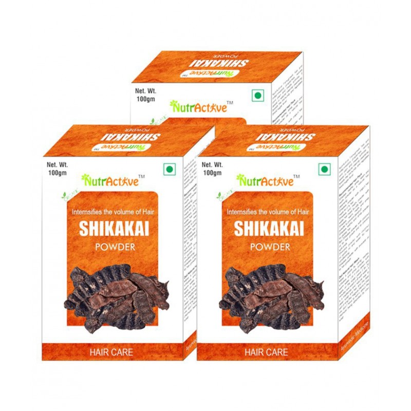 NutrActive Shikakai Powder 100 gm Pack of 3