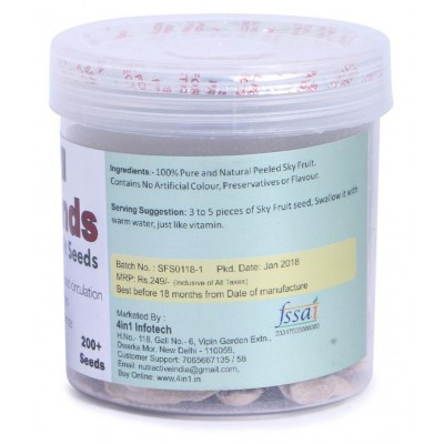 NutrActive Sky Fruit Seeds | 400 no.s