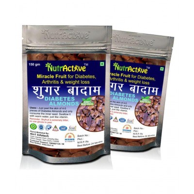 NutrActive Sugar Badam 300 gm