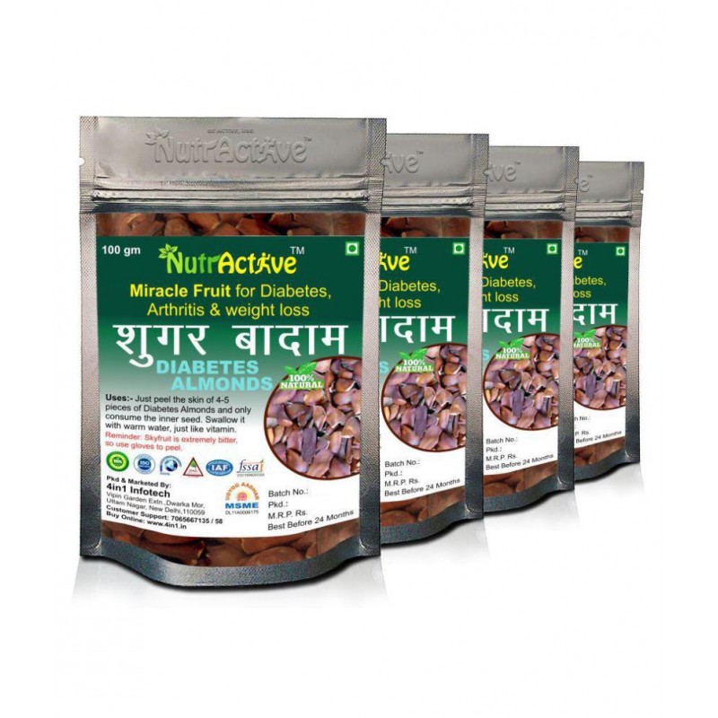 NutrActive Sugar Badam 400 gm