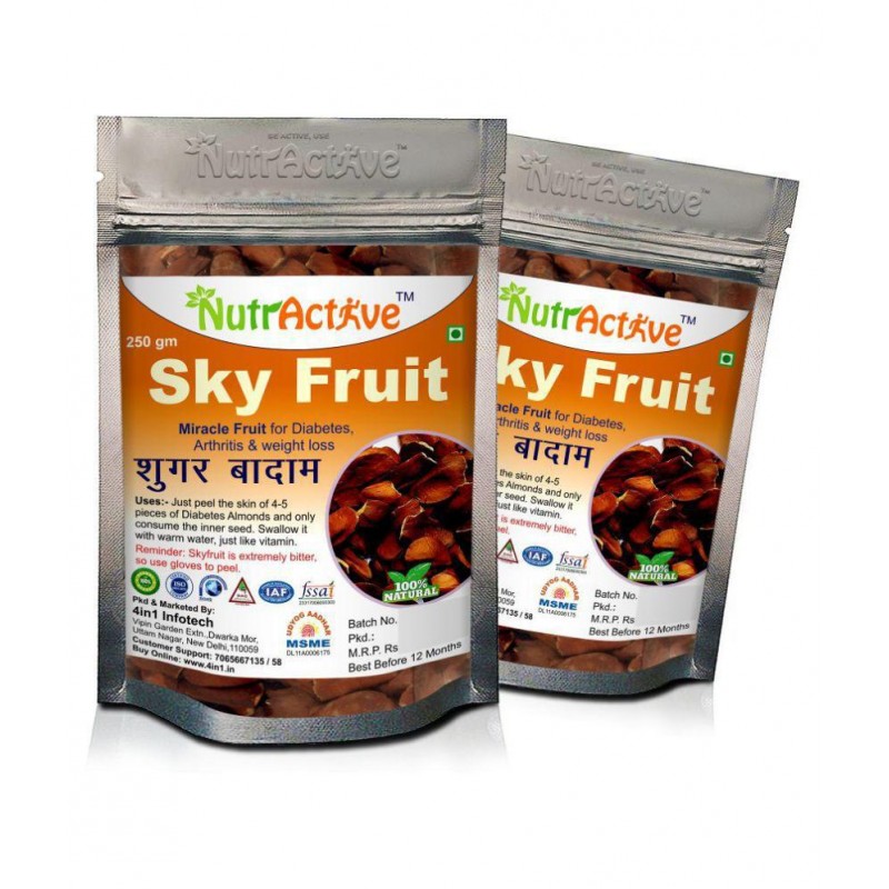 NutrActive Sugar Badam 500 gm