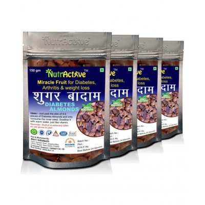 NutrActive Sugar Badam 600 gm