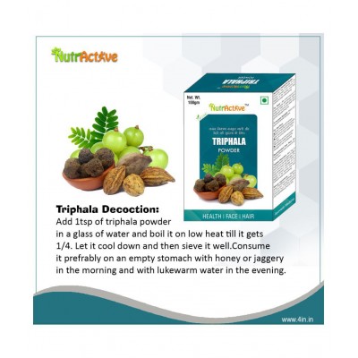 NutrActive Triphala Powder 100 gm Pack Of 2