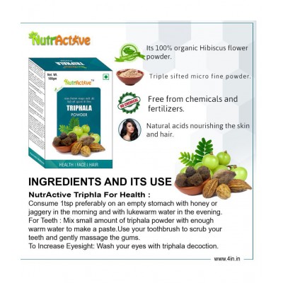 NutrActive Triphala Powder 100 gm Pack Of 2