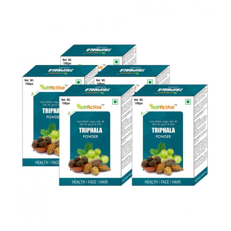 NutrActive Triphala Powder 100 gm Pack Of 5