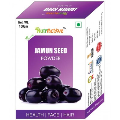 NutrActive jamun seed powder Powder 300 gm