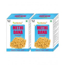 NutrActive methi dana Powder 100 gm Pack Of 2 NutrActive methi dana Powder 100 gm Pack Of 2