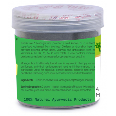 NutrActive moringa leaf powder Powder 150 gm