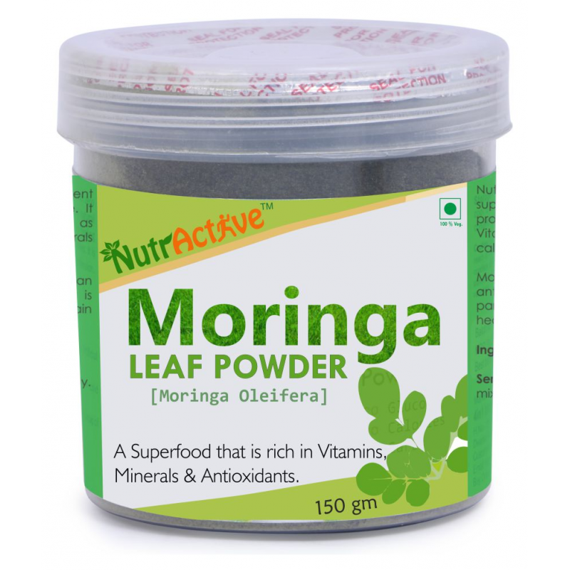 NutrActive moringa leaf powder Powder 150 gm