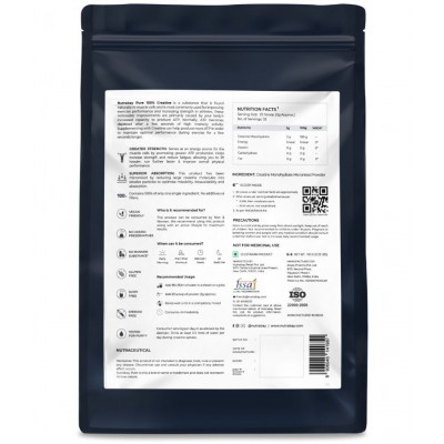 Nutrabay Pure 100% Micronised Creatine Monohydrate 100 gm