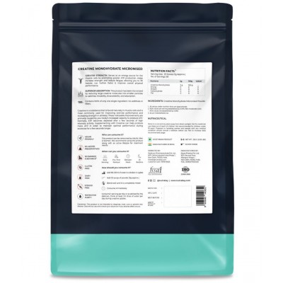 Nutrabay Pure 100% Micronised Creatine Monohydrate 250 gm