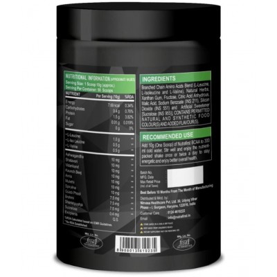 Nutrafirst BCAA workout proteins with Mixed Fruit Flavored 500 gm