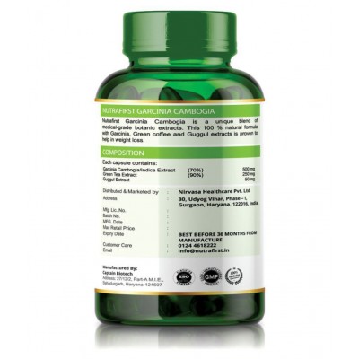 Nutrafirst Garcinia Cambogia 10 gm Unflavoured Pack of 2