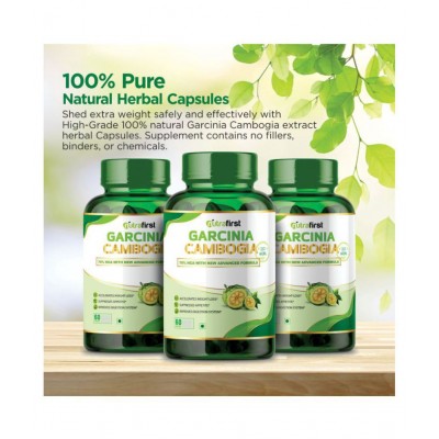 Nutrafirst Natural Garcinia Cambogia Extract with Green Coffee 1000 mg Unflavoured Single Pack