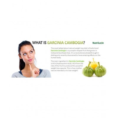 NutriLeon Garcinia Cambogia for Weight Loss Fat Burner 500mg 1 no.s Banana
