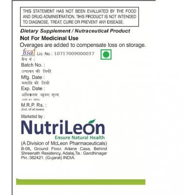 NutriLeon Garcinia Cambogia for Weight Loss Fat Burner 500mg 1 no.s Banana