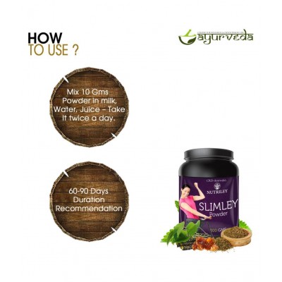 Nutriley Fat Burner Powder for Slim body & Belly Fat 300 gm Fat Burner Powder