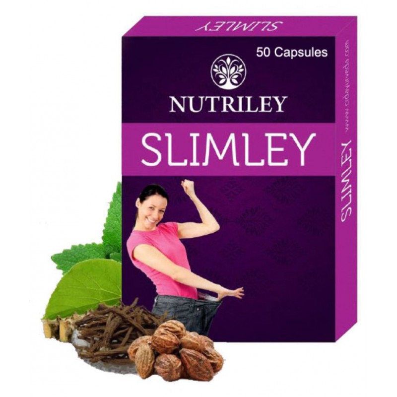 Nutriley Weight Loss Capsule for Slim body & Belly Fat 50 gm Fat Burner Capsule Pack of 2