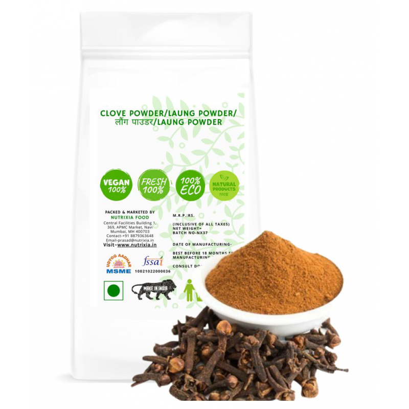 Nutrixia Food  \nClove powder/laung Powder Powder 250 gm Pack Of 1