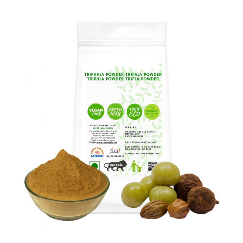 Nutrixia Food  \nTRIPHALA POWDER  Powder 250 gm Pack Of 1