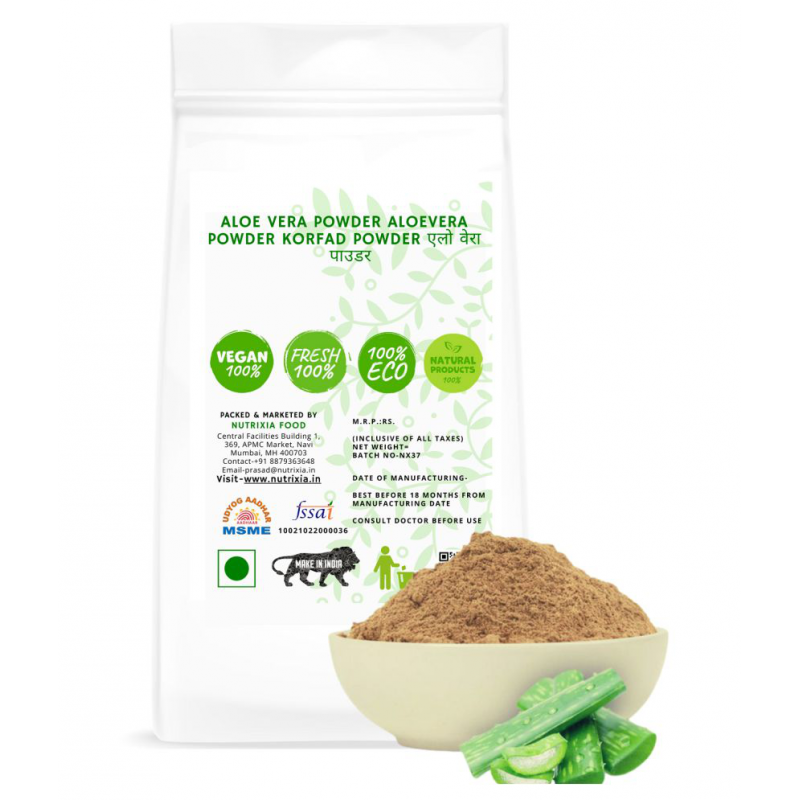 Nutrixia Food Aloe Vera Powder  Powder 50 gm Pack Of 1