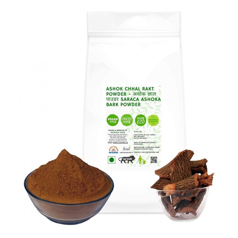 Nutrixia Food Ashok Chhal rakt Powder - Ashoka Bark Powder 50 gm Pack Of 1