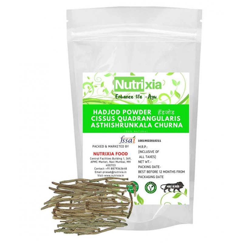 Nutrixia Food Hadjod Powder/Hadjora Vajravalli Powder 100 gm Pack Of 1