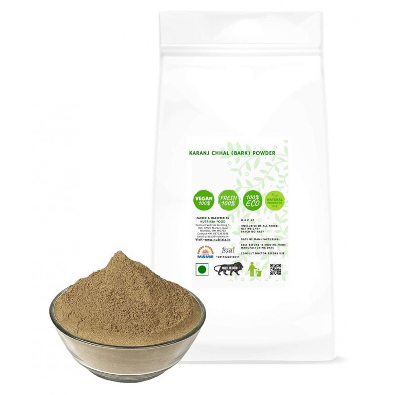 Nutrixia Food Karanj Chhal (Bark) Powder Powder 50 gm Pack Of 1