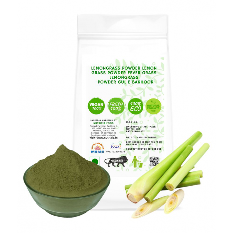 Nutrixia Food Lemongrass Powder  Powder 100 gm Pack Of 1
