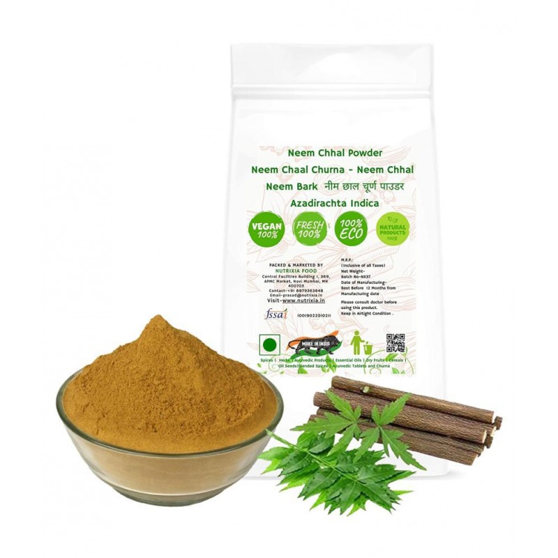 Nutrixia Food Neem Chhal Powder Powder 50 gm Pack Of 1
