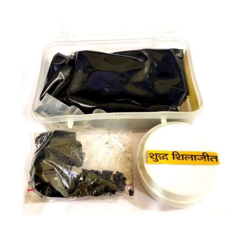 Nutrixia Food Shudh Shilajit- Original - शिलाजीत Raw Herbs 10 gm