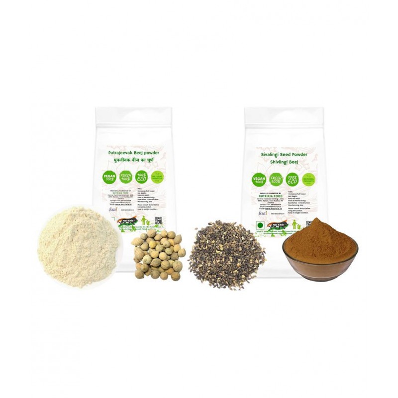 Nutrixia Food Sivalingi Seed Powder Putrajivak Seed Powder 50 gm